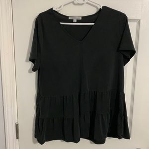 Black shirt by Greene Envelope. Never worn, but tag thrown away.